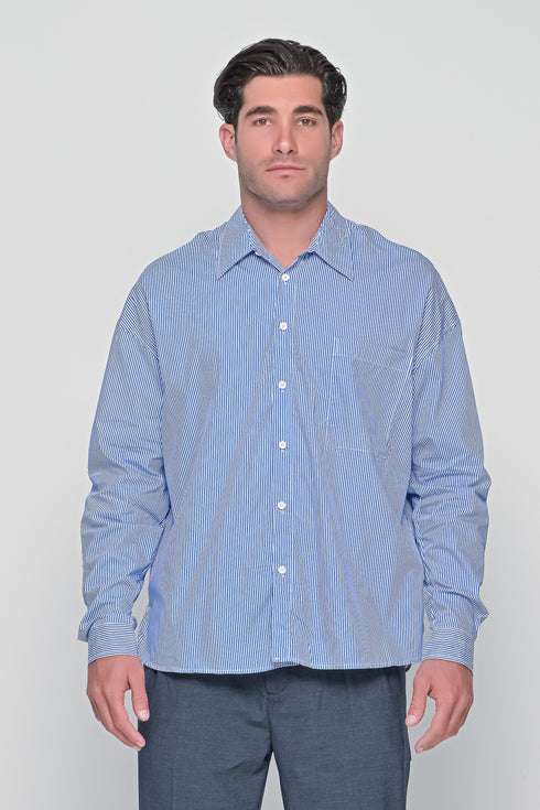 STRIPED OVERSIZED SHIRT